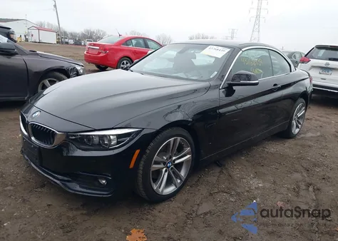 2018 BMW 430I xDrive z USA, uszkodzony, nr VIN WBA4Z3C55JEC48958